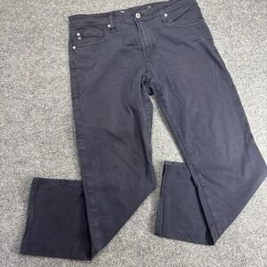 AG Adriano Goldschmied The Protege‎ Pants 33x34 Blue Straight Leg Stretch Mens